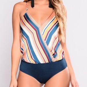 Multicolored Bodysuit